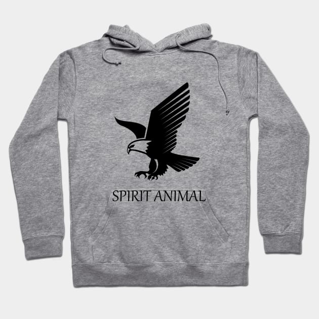 Eagle spirit animal Hoodie by cypryanus